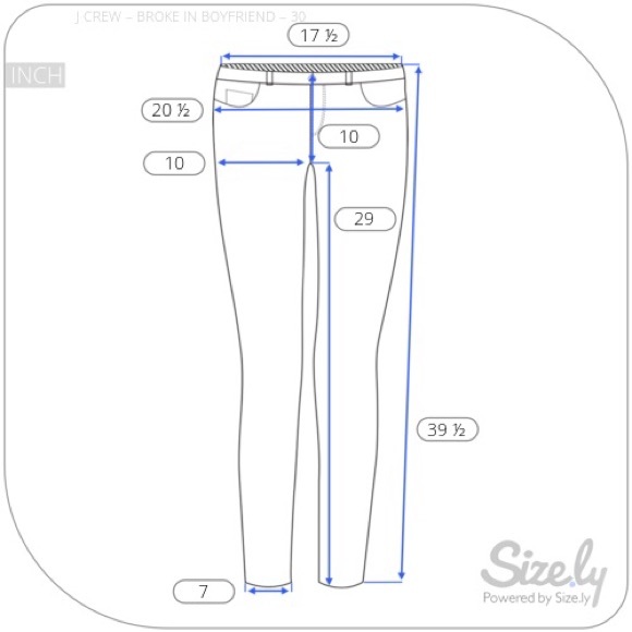 J. Crew Dark Wash Broken In Boyfriend Jeans SOLD - Picture 6 of 6